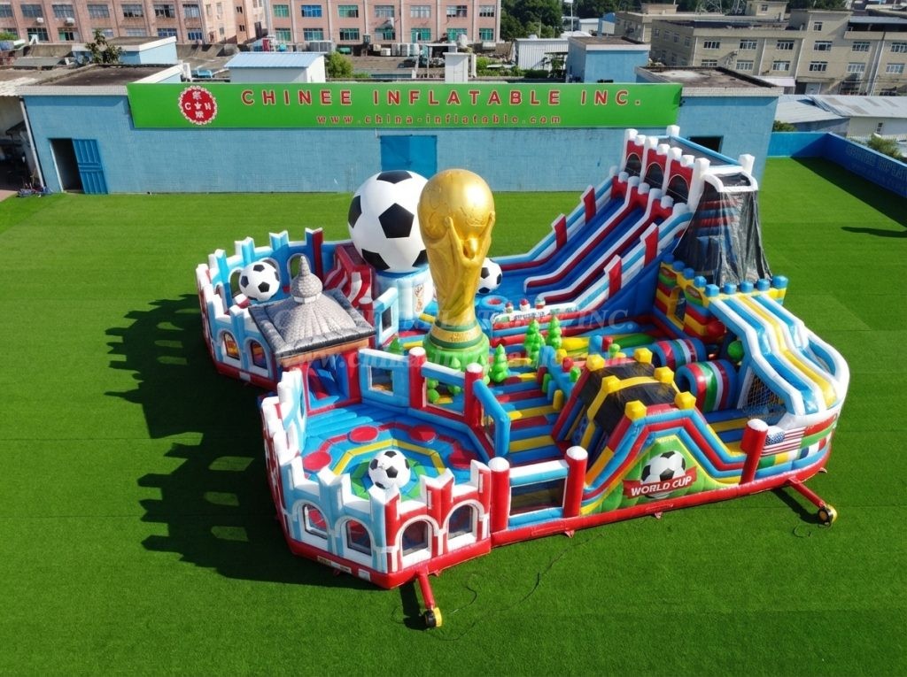 GF3-572 World Cup Theme Inflatable Park