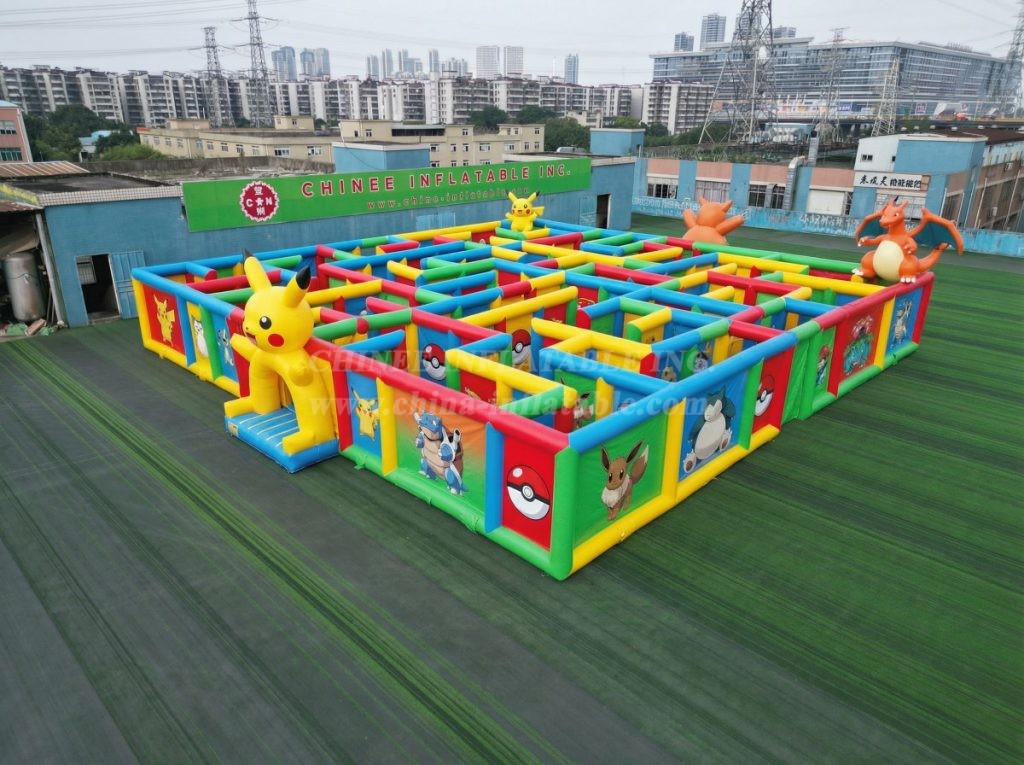 MAZE1-119 Pokemon Theme Inflatable Maze