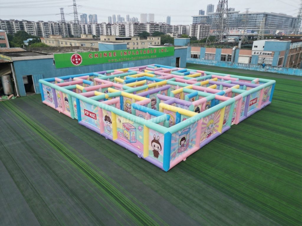 MAZE1-122 Pop Mart Theme Inflatable Maze