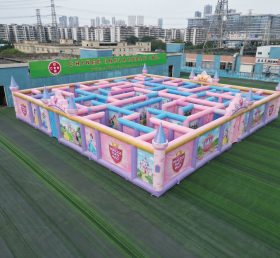 MAZE1-125 Princess Parties Theme Inflatable Maze