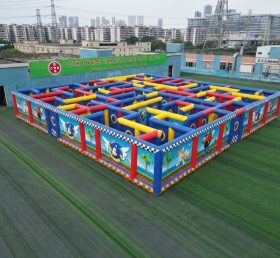 MAZE1-141 Sonic Theme Inflatable Maze