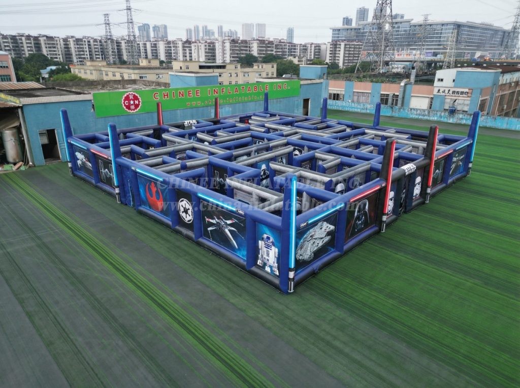 MAZE1-146 Star Wars Theme Inflatable Maze