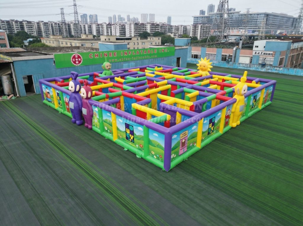 MAZE1-151 Teletubbies Theme Inflatable Maze