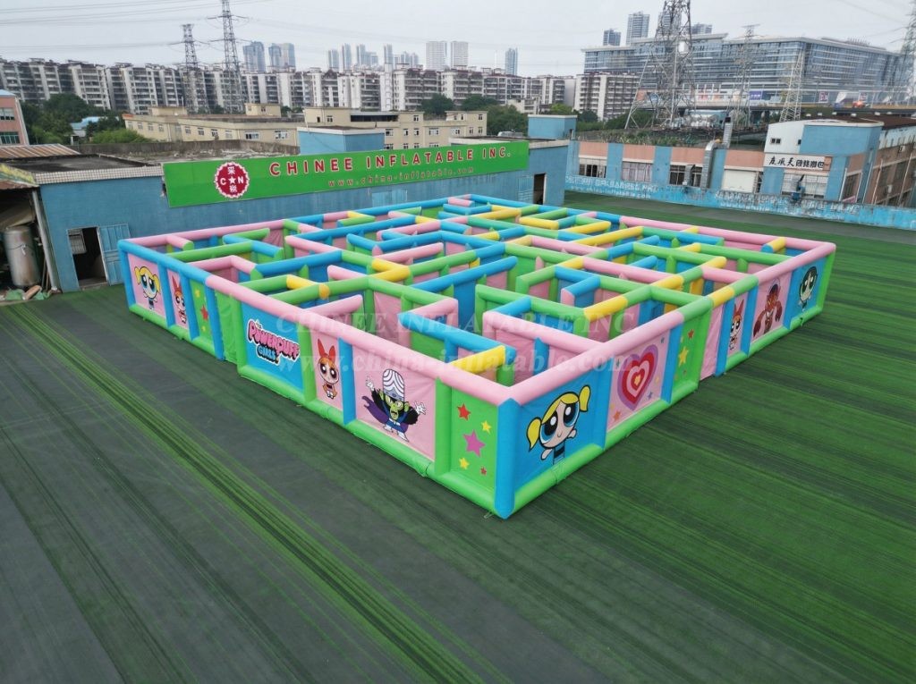 MAZE1-157 The Powerpuff Girls Theme Inflatable Maze