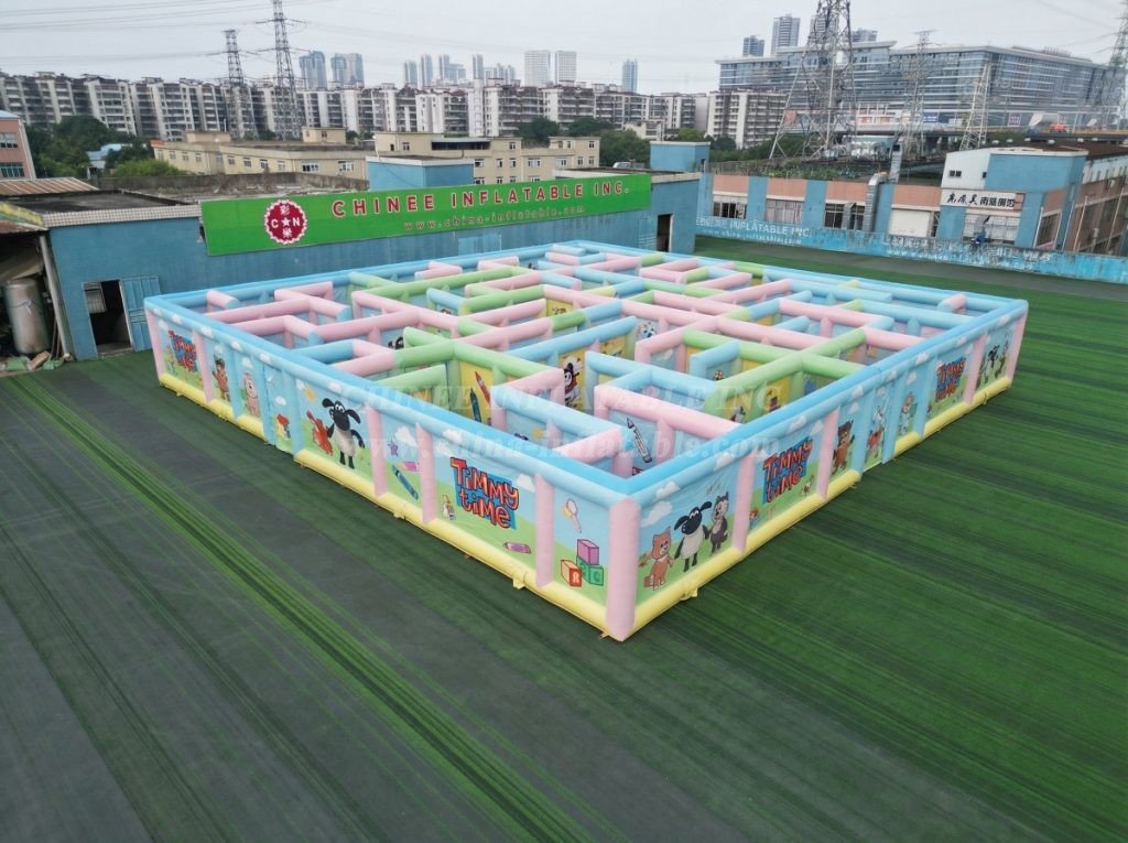 MAZE1-164 Timmy Time Theme Inflatable Maze