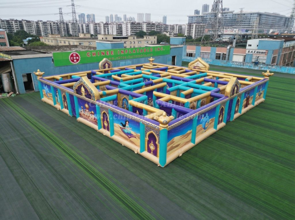 MAZE1-2 Aladdin Theme Inflatable Maze
