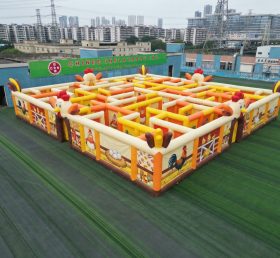 MAZE1-29 Chicken Theme Inflatable Maze