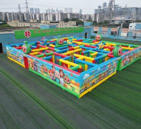 MAZE1-34 Cocomelon Theme Inflatable Maze