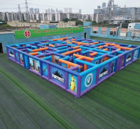MAZE1-59 Fortnite Theme Inflatable Maze
