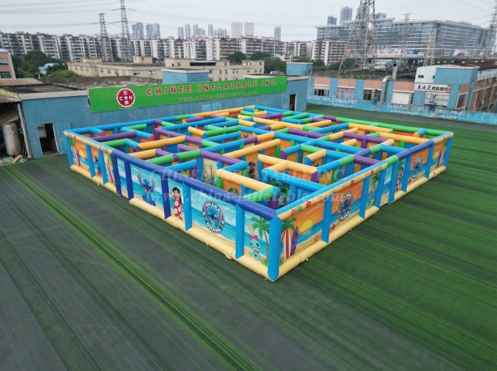 MAZE1-81 Lilo & Stitch Theme Inflatable Maze