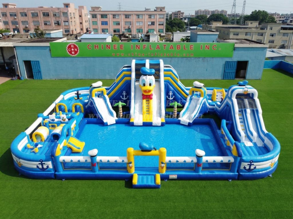 Pool3-753 Donald Duck Theme Pool Water Park