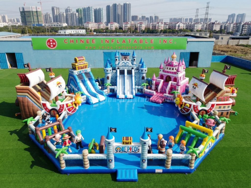 Pool3-816 One Piece Theme Pool Water Park