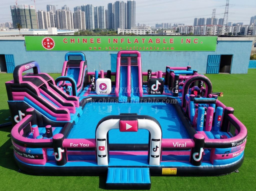 Pool3-832 TikTok Theme Pool Water Park