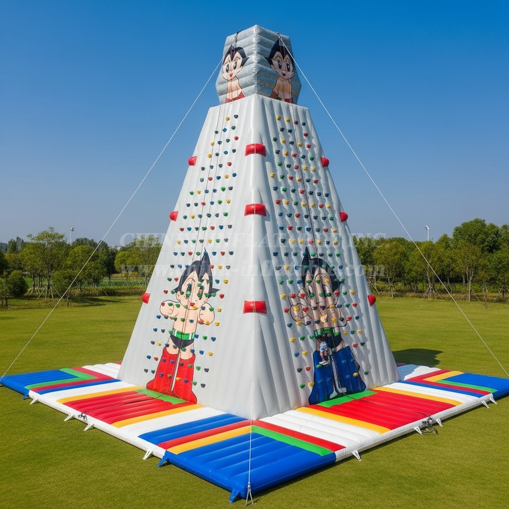 T11-4130 Astro Boy Theme Inflatable Climbing Wall