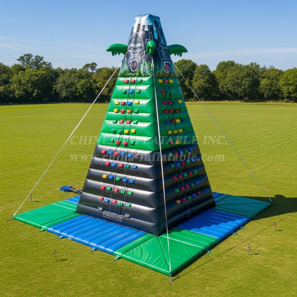 T11-4229 King Kong Theme Inflatable Climbing Wall