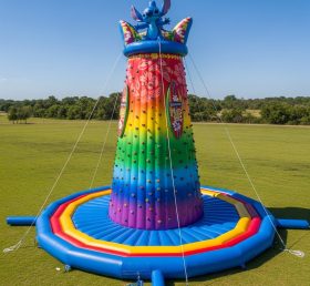 T11-4233 Lilo & Stitch Theme Inflatable Climbing Wall