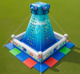T11-4235 Lilo & Stitch Theme Inflatable Climbing Wall
