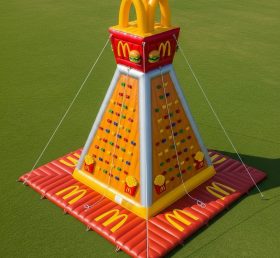 T11-4256 McDonald Theme Inflatable Climbing Wall