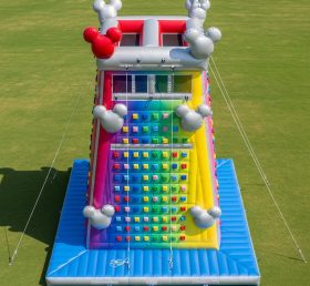 T11-4261 Mickey & Minnie Theme Inflatable Climbing Wall