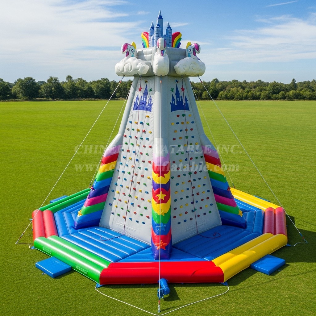 T11-4295 My Little Pony Theme Inflatable Climbing Wall