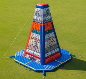 T11-4298 Naruto Theme Inflatable Climbing Wall