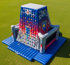 T11-4301 Nella Knight Theme Inflatable Climbing Wall