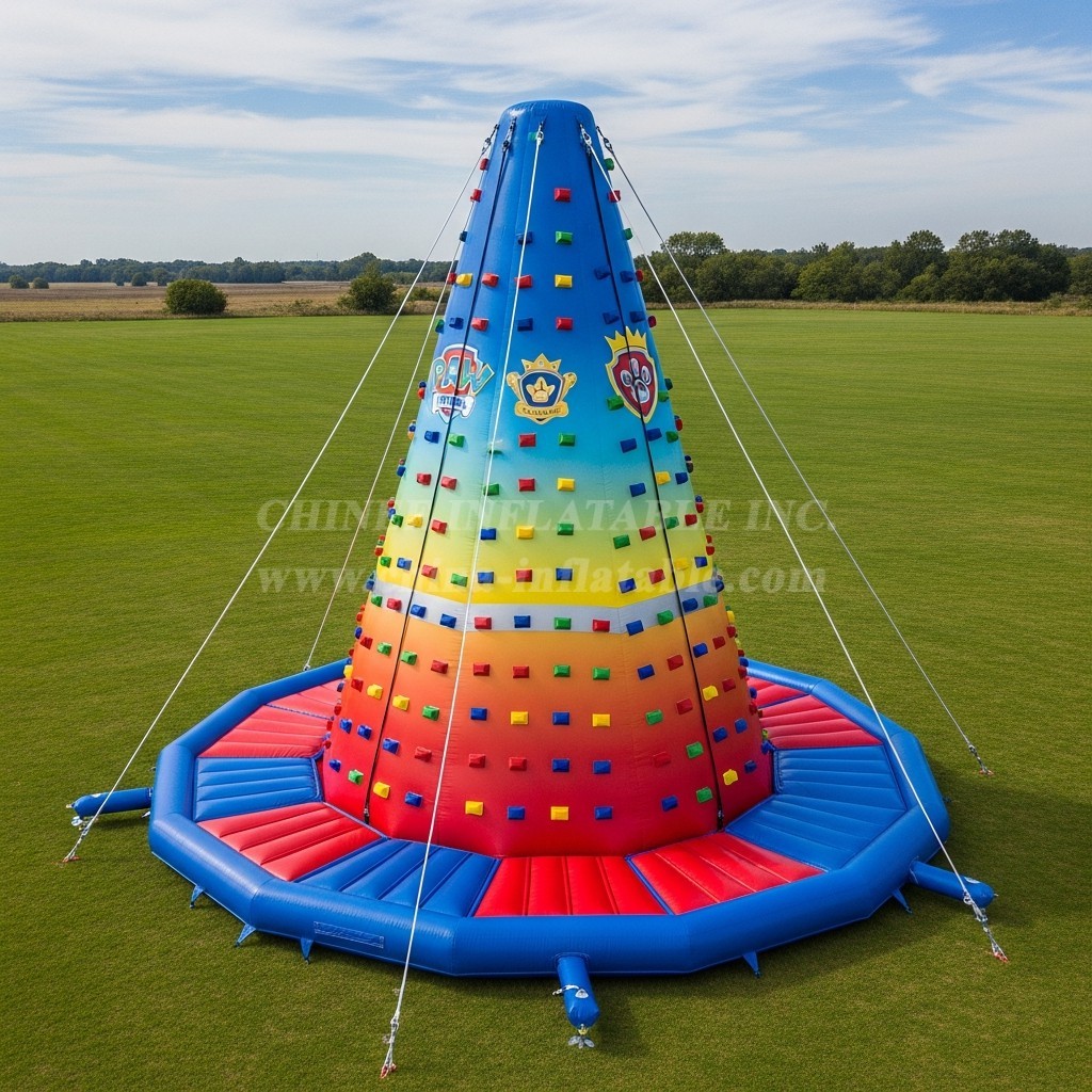 T11-4312 Paw Patrol Theme Inflatable Climbing Wall