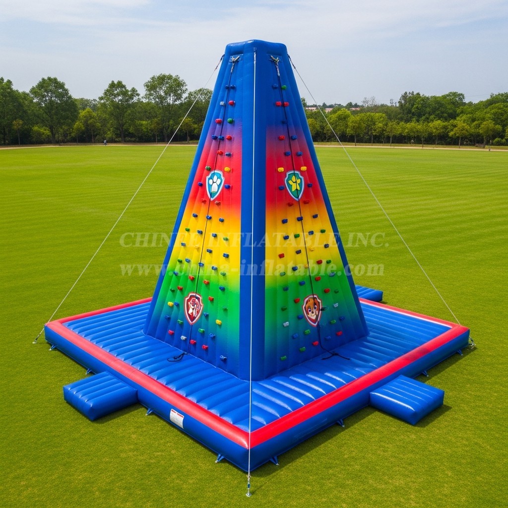 T11-4313 Paw Patrol Theme Inflatable Climbing Wall