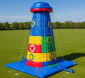 T11-4375 Sonic Theme Inflatable Climbing Wall