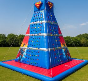 T11-4402 Superman Theme Inflatable Climbing Wall