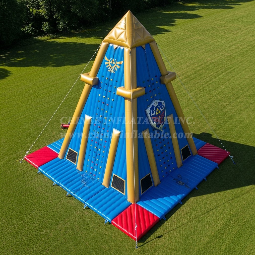 T11-4432 The Legend of Zelda Theme Inflatable Climbing Wall