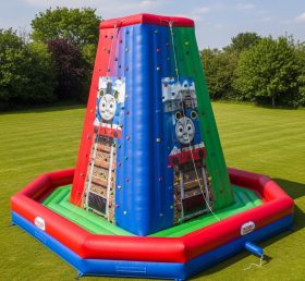 T11-4448 Thomas & Friends Theme Inflatable Climbing Wall