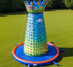 T11-4458 Timmy Time Theme Inflatable Climbing Wall
