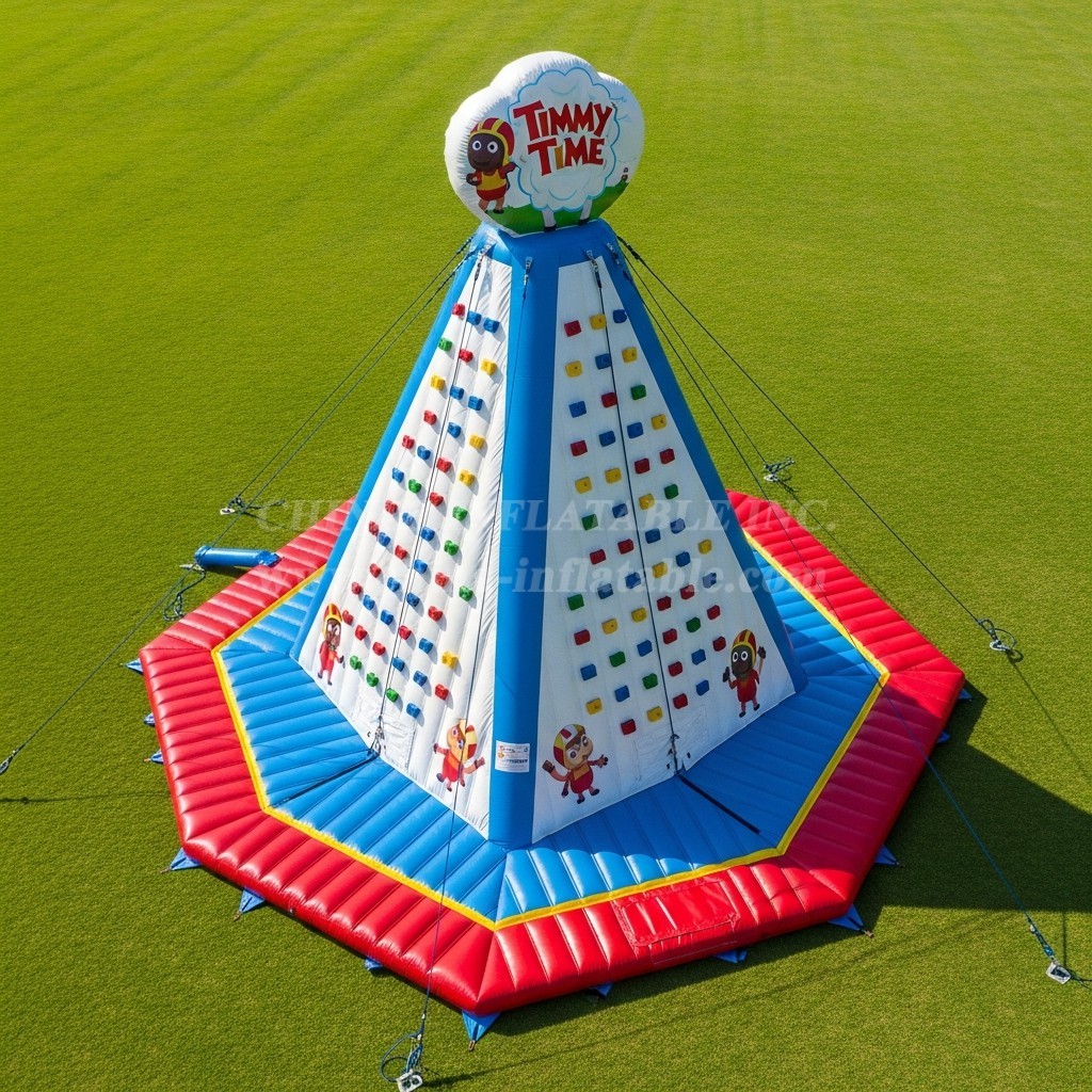 T11-4462 Timmy Time Theme Inflatable Climbing Wall