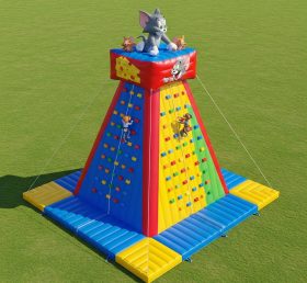 T11-4470 Tom and Jerry Theme Inflatable Climbing Wall