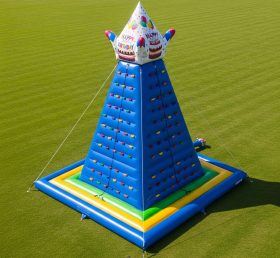 T11-4510 Birthdays Theme Inflatable Climbing Wall