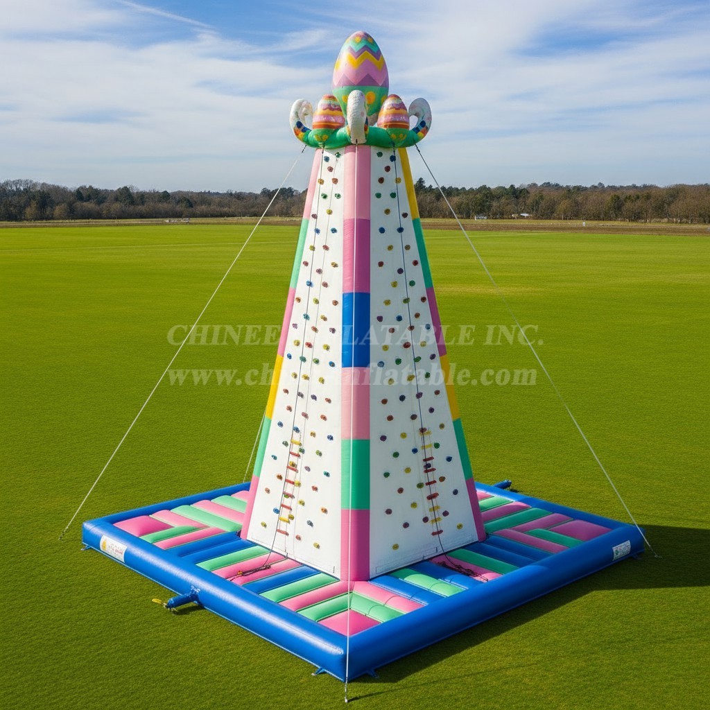 T11-4579 Easter Theme Inflatable Climbing Wall