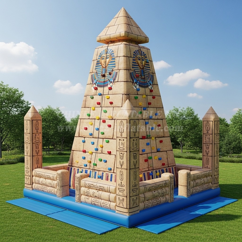 T11-4581 Egypt Theme Inflatable Climbing Wall