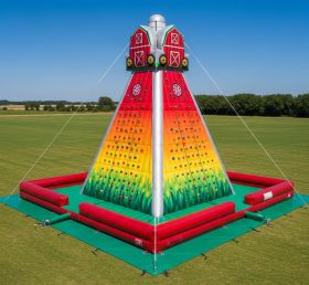 T11-4592 Farm Theme Inflatable Climbing Wall