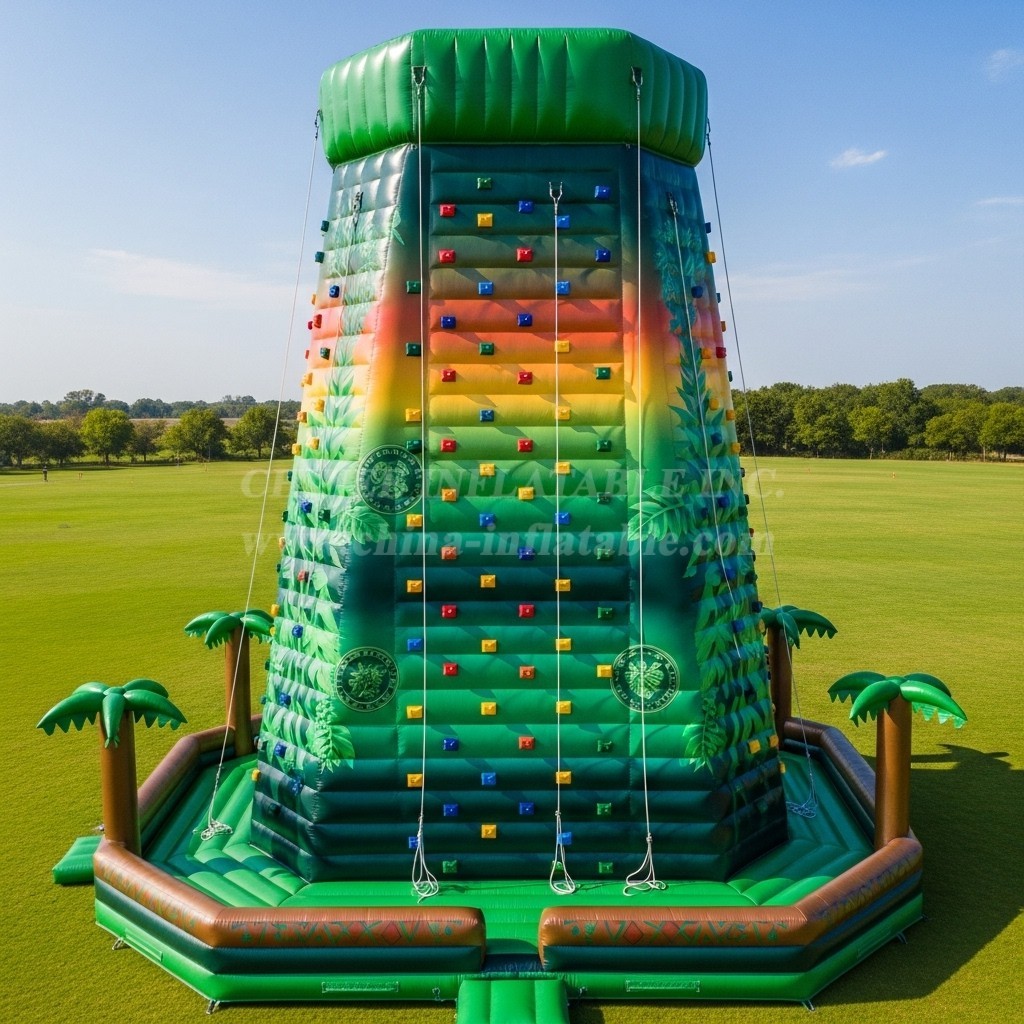 T11-4620 Jungle Theme Inflatable Theme Inflatable Climbing Wall