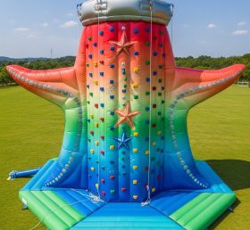 T11-4699 Starfish Theme Inflatable Climbing Wall