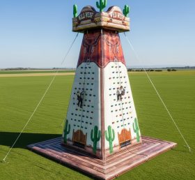 T11-4730 Wild West Theme Inflatable Climbing Wall