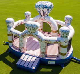 T2-8671 Weddings Theme Inflatable Bouncer