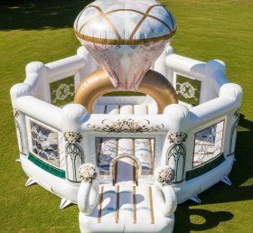 T2-8679 Weddings Theme Inflatable Bouncer