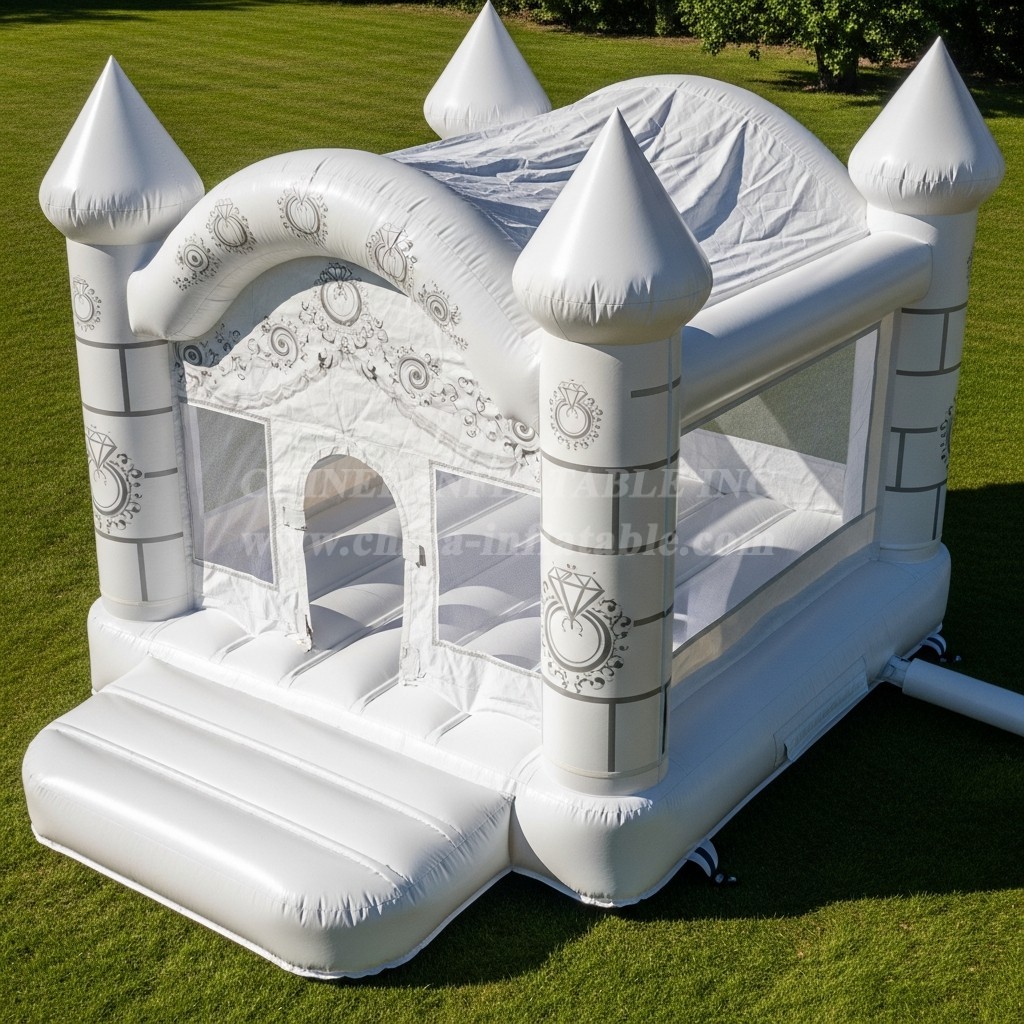 T2-8680 Weddings Theme Inflatable Bouncer