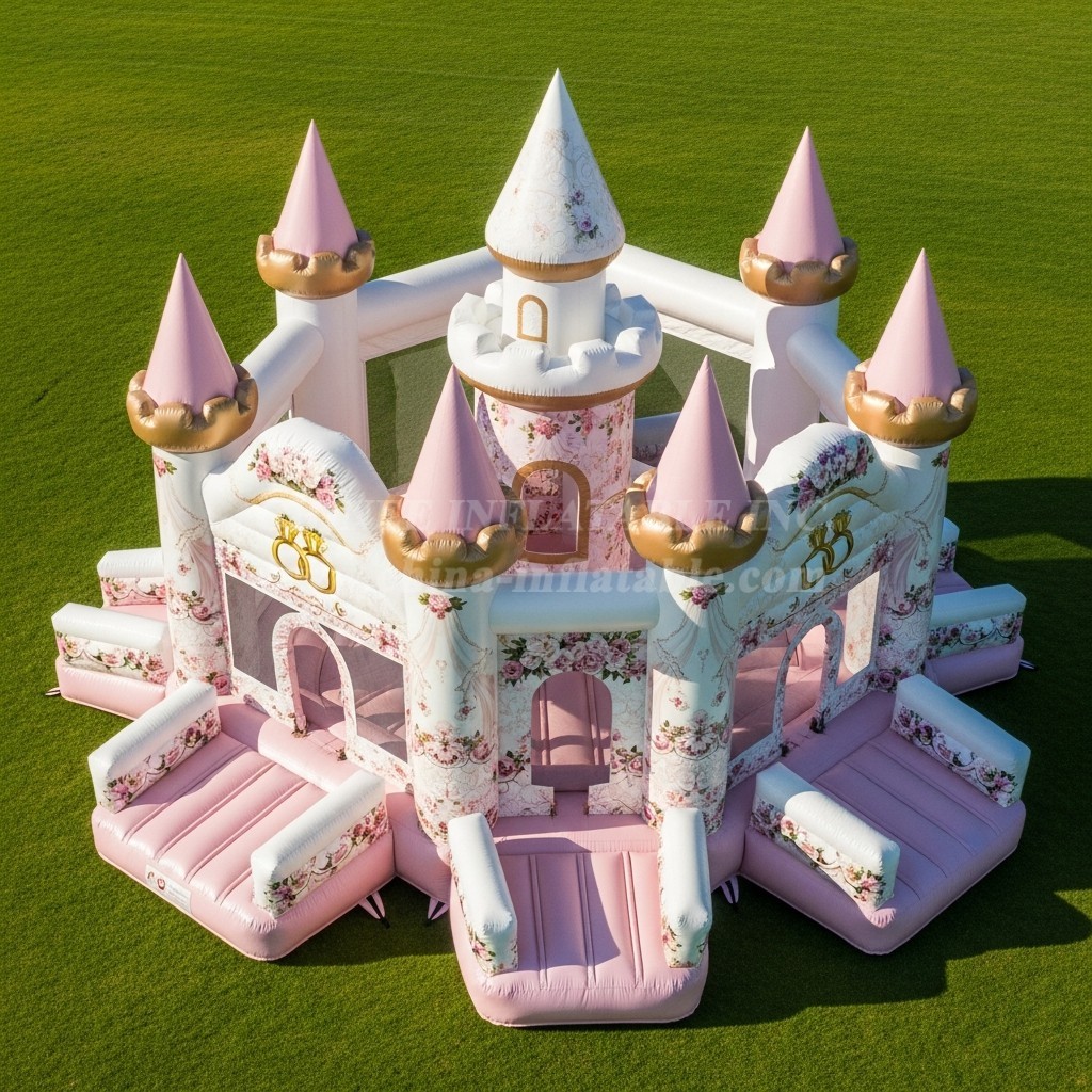 T2-8687 Weddings Theme Inflatable Castles