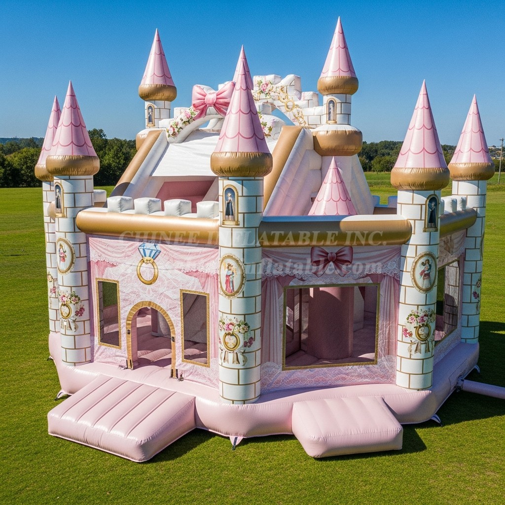 T2-8701 Weddings Theme Inflatable Castles