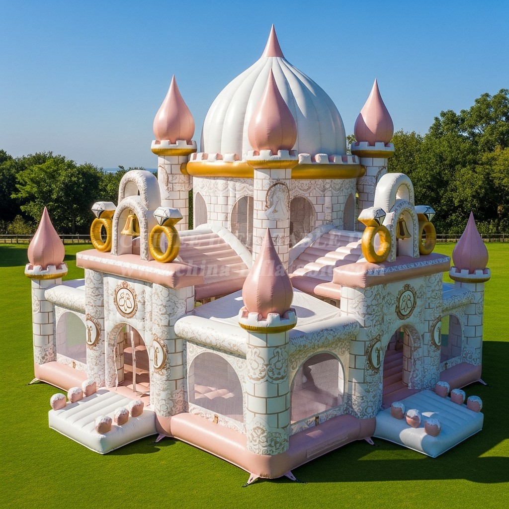 T2-8715 Weddings Theme Inflatable Castles