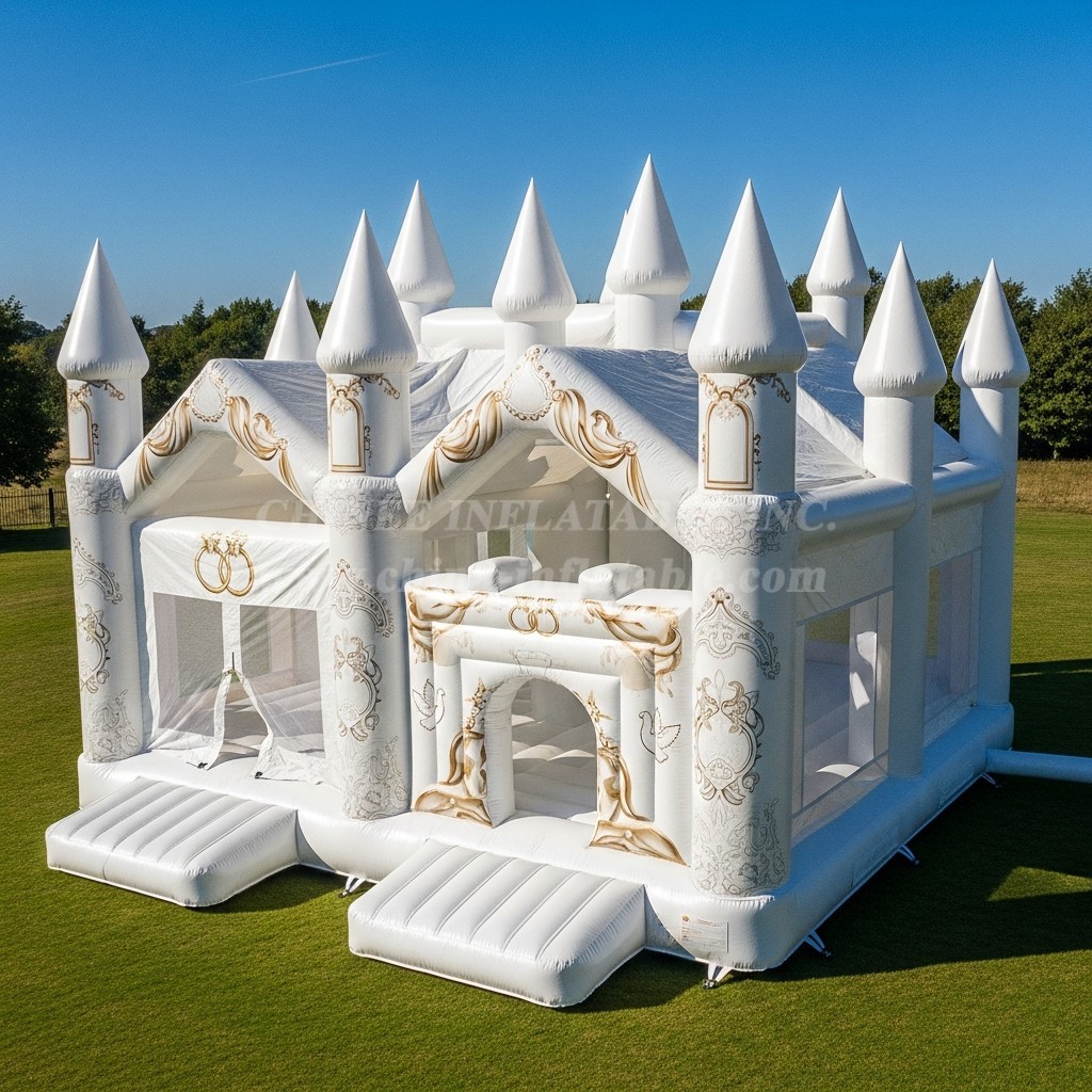 T2-8721 Weddings Theme Inflatable Castles