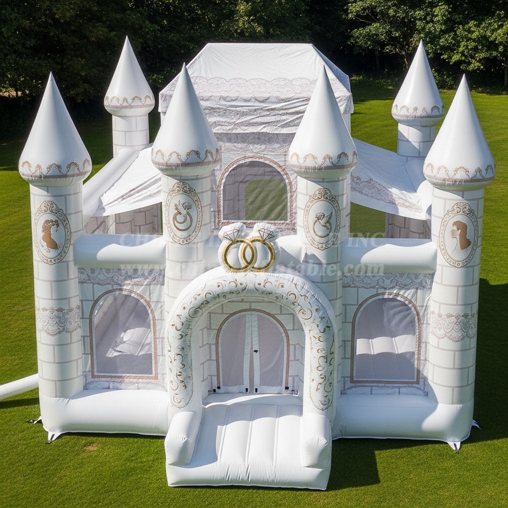 T2-8738 Weddings Theme Inflatable Castles